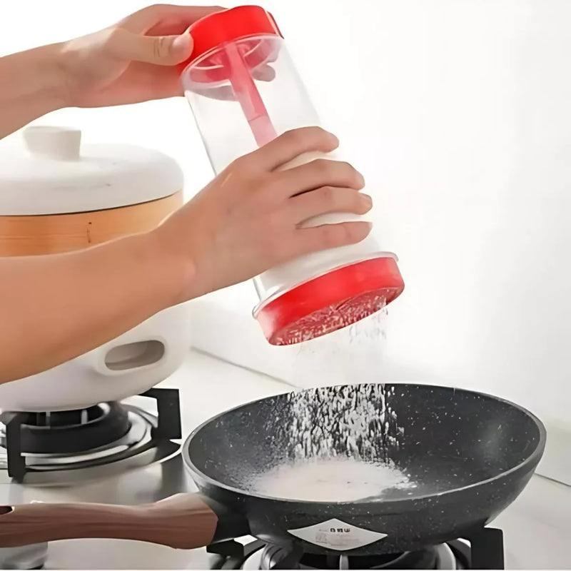 Peneira Polvilhador Multiuso – Tapioca, Farinha, Açúcar e Mais