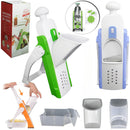 Cortador e Fatiador Multifuncional 5 em 1 – Ajustável, Seguro e Compacto