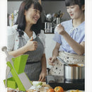 Cortador e Fatiador Multifuncional 5 em 1 – Ajustável, Seguro e Compacto